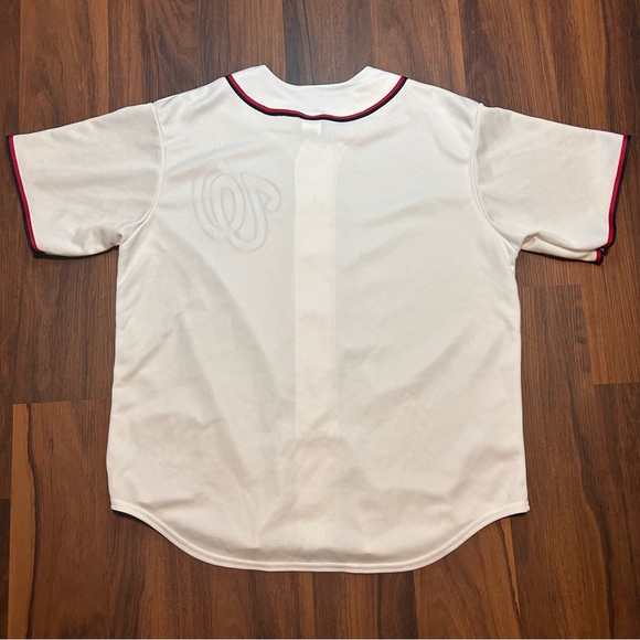 Majestic Washington nationals Jersey with Red Details - Picture 2 of 8